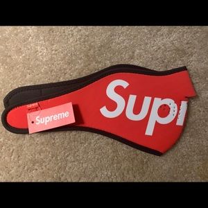 Red Supreme Facemask - NWT